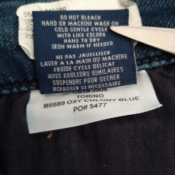 FIDELITY Torino Oxy Colony Blue Jeans Men's Sz 36 - Picture 12 of 12